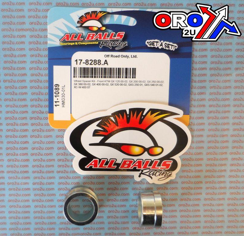 WHEEL SPACER KIT KTM 00-02, ALLBALLS 11-1089 thumbnail 2