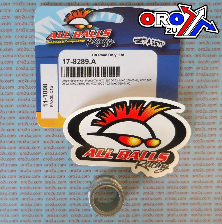 WHEEL SPACER KIT KTM 00-02, ALLBALLS 11-1090 thumbnail 2
