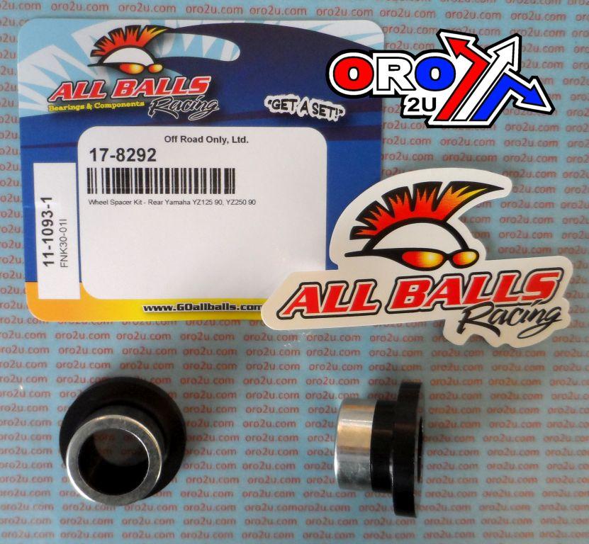 WHEEL SPACER KIT YZ 1990, ALLBALLS 11-1093-1 YAMAHA thumbnail 2