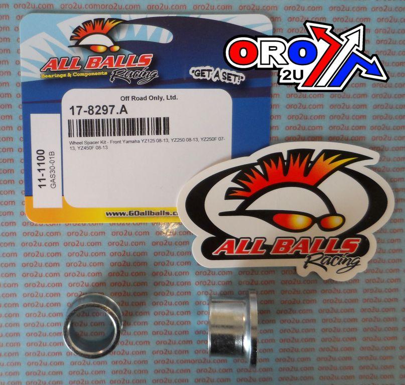 WHEEL SPACER KIT YZ125/250 08-18, ALLBALLS 11-1100 YAMAHA thumbnail 2