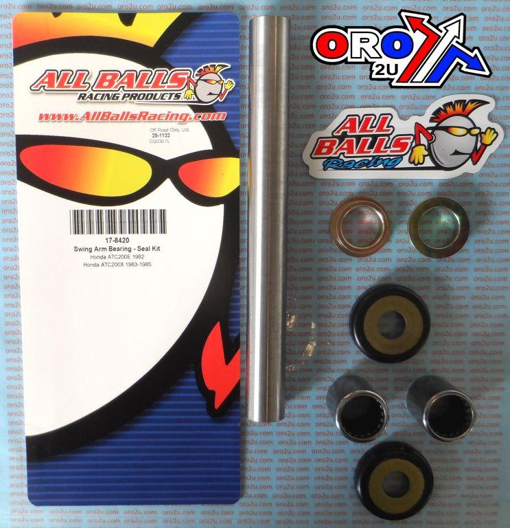 SWINGARM BEARING KIT ALLBALLS, ALLBALLS 28-1132 HONDA ATC200X 83-85 thumbnail 2