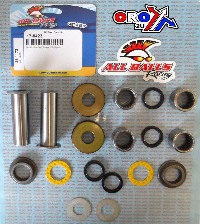 SWINGARM BEARING KIT ALLBALLS, ALLBALLS 28-1172 SUZUKI LT-R450 thumbnail 2