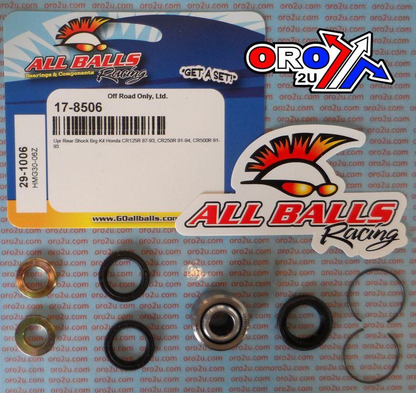 UPPER SHOCK BEARING KIT CR, ALLBALLS 29-1006 HONDA DIRT [91074-KZ3-731, 91074-KZ4-901] thumbnail 2