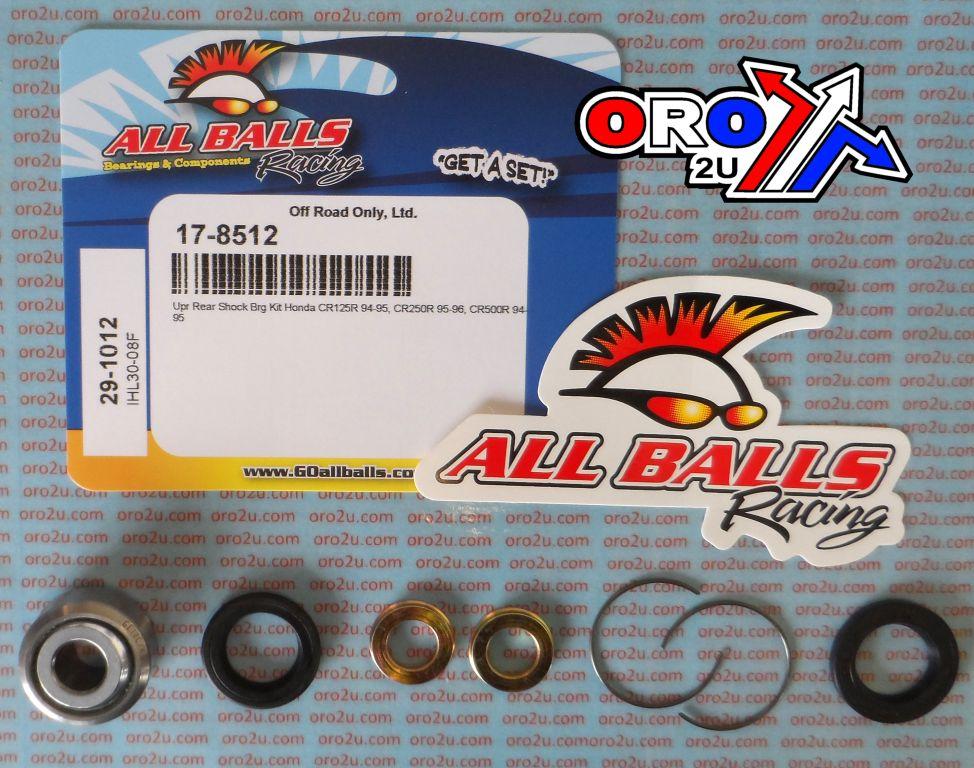 UPPER SHOCK BEARING KIT CR, ALLBALLS 29-1012 HONDA, CR125R 1994-1995, CR250R 1995-1996, CR500R 1994-1995 thumbnail 2