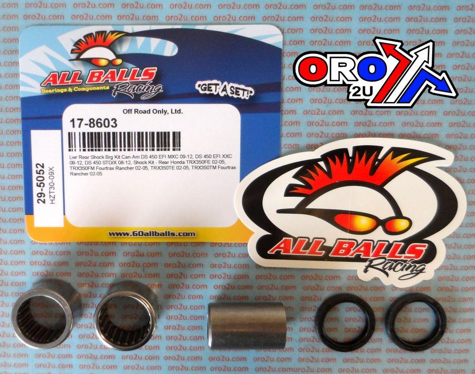 LOWER SHOCK BEARING KIT, ALLBALLS 29-5052 CAN-AM/HONDA thumbnail 2