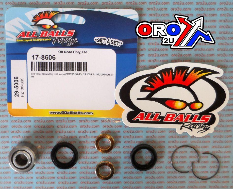 LOWER SHOCK BEARING KIT CR, ALLBALLS 29-5006 HONDA CR thumbnail 2
