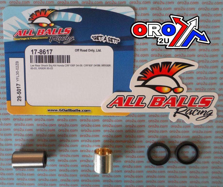 LOWER SHOCK BEARING KIT 85-13 HONDA 80 100 CRF XR 29-5017 MX-04391 52486-GN1-000 91263-GN1-003 52452-GN1-000 thumbnail 2