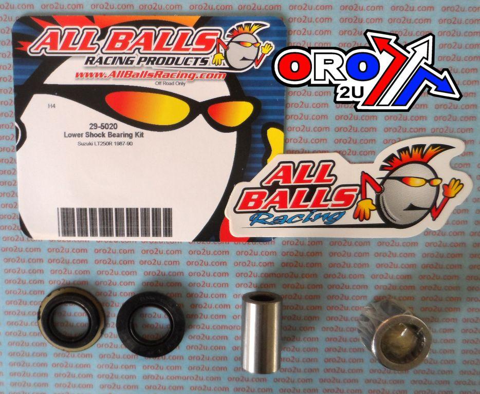 LOWER SHOCK BEARING KIT, ALLBALLS 29-5020 SUZUKI thumbnail 2