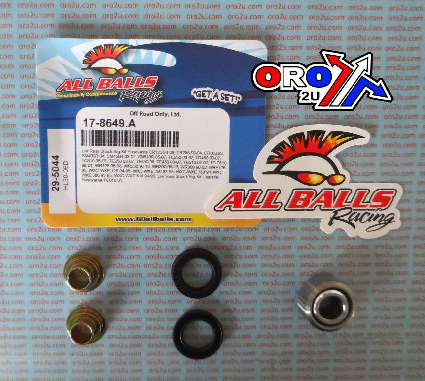 LOWER SHOCK BEARING KIT HUSQ, ALLBALLS 29-5044 HUSQVARNA thumbnail 2