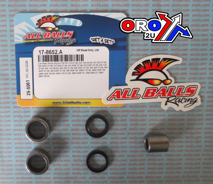 LOWER SHOCK BEARING KIT, ALLBALLS 29-5061 TM thumbnail 2