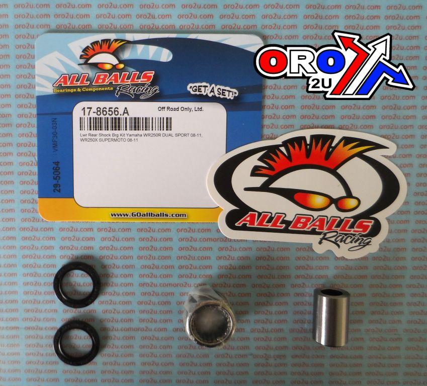 LOWER SHOCK BEARING KIT WR, ALLBALLS 29-5064 WR250R thumbnail 2