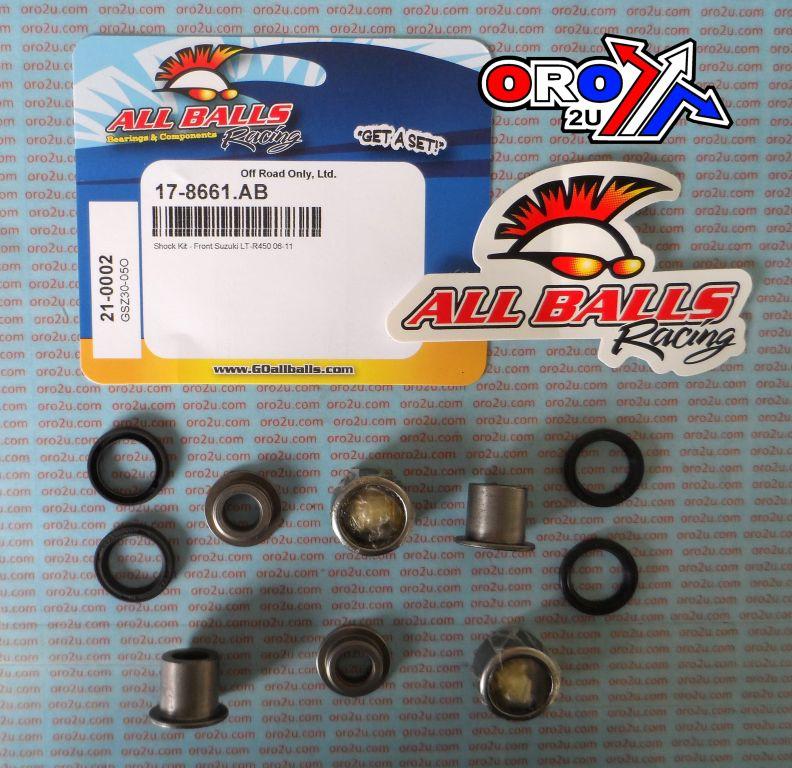 FRONT SHOCK BEARING KIT, ALLBALLS 21-0002 SUZUKI, LT-R450 06-11 thumbnail 2