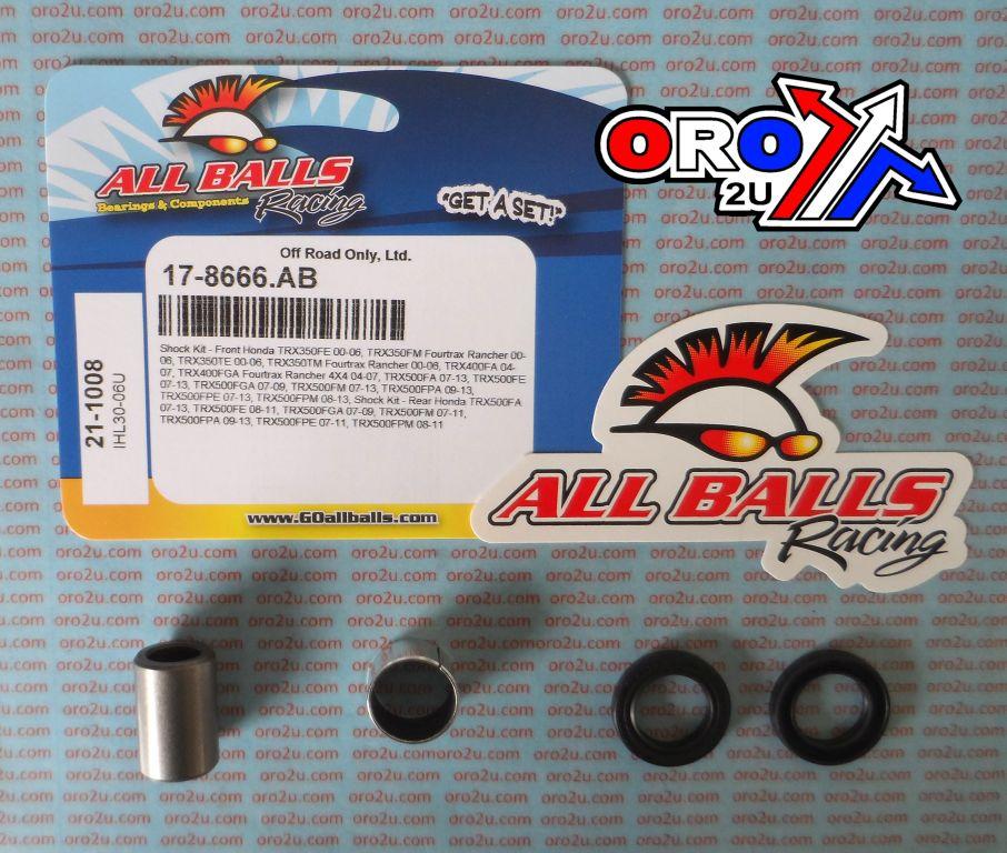 FRONT SHOCK BUSHING KIT TRX, ALLBALLS 21-1008 HONDA ATV, AB21-1008 thumbnail 2