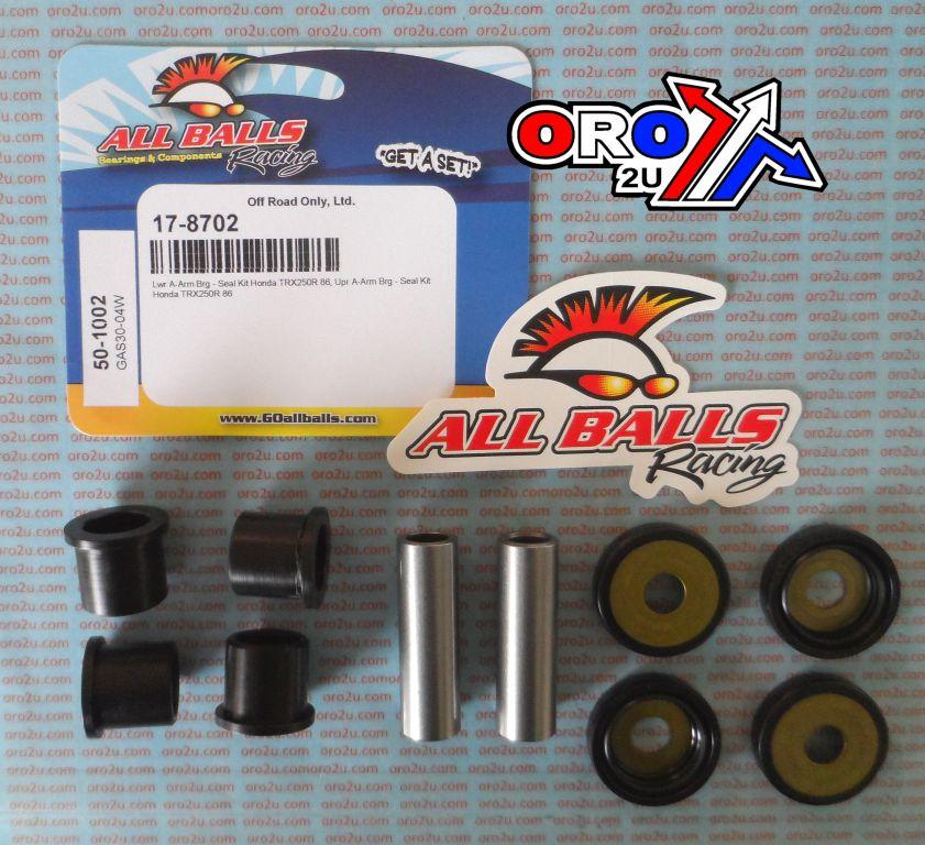 A-ARM KIT Upper/Lower TRX250R, ALLBALLS 50-1002 HONDA thumbnail 2
