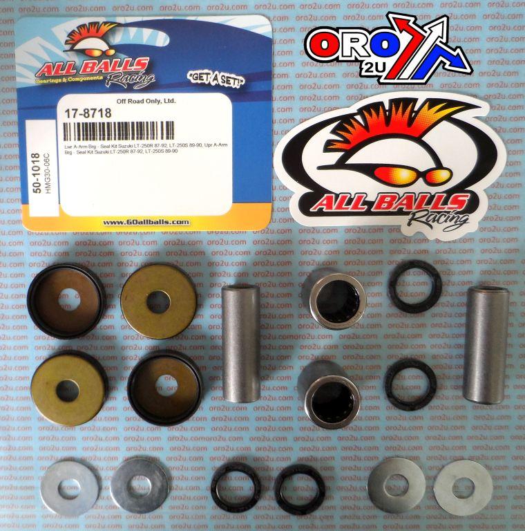 A-ARM KIT LT-250R 87-92, ALLBALLS 50-1018 SUZUKI thumbnail 2