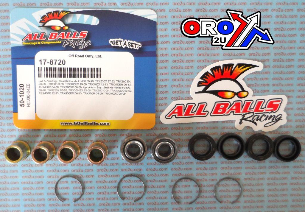 A-ARM KIT UPPER / LOWER, ALLBALLS 50-1020 HONDA thumbnail 2