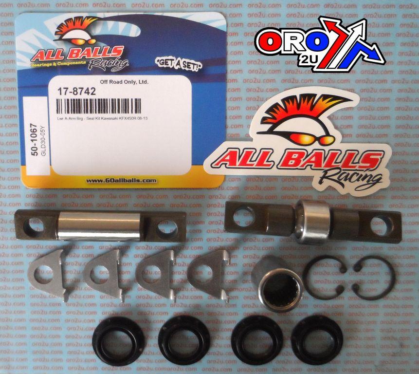 LOWER A-ARM SEAL KIT, ALLBALLS 50-1067 KAWASAKI thumbnail 2