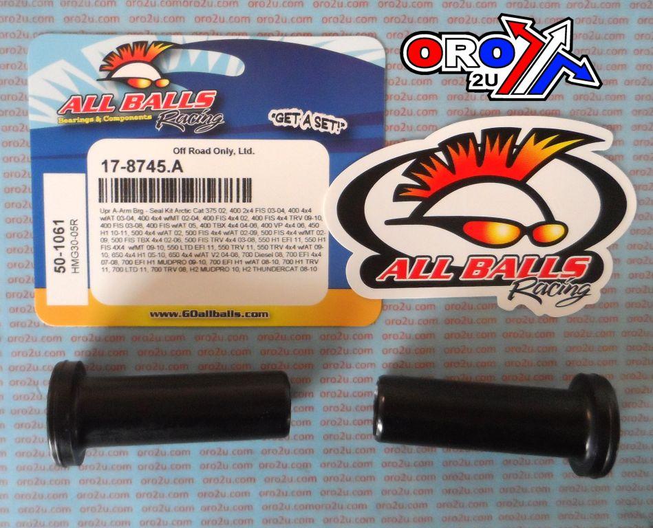 UPPER A-ARM BUSHING KIT, ALLBALLS 50-1061 ARCTIC CAT thumbnail 2
