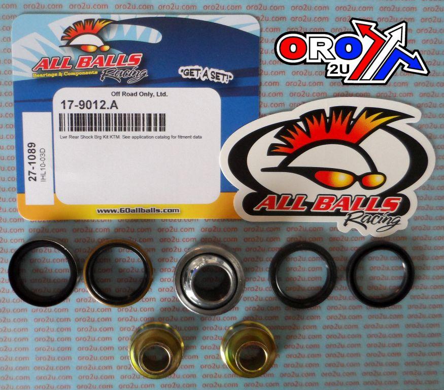 LOWER REAR SHOCK KIT KTM FULL, ALLBALLS 27-1089 KTM Husaberg 50304090044, 50304090144, Bearing 16x32x15/21 thumbnail 2