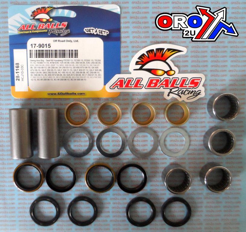 SWINGARM BEARING KIT ALLBALLS, ALLBALLS 28-1168 HUSABERG/HUSKY/KTM 125-300 thumbnail 2
