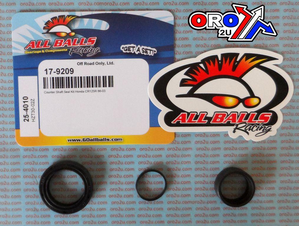 COUNTER SHAFT SEAL KIT CR125, ALLBALLS 25-4010 HONDA thumbnail 2