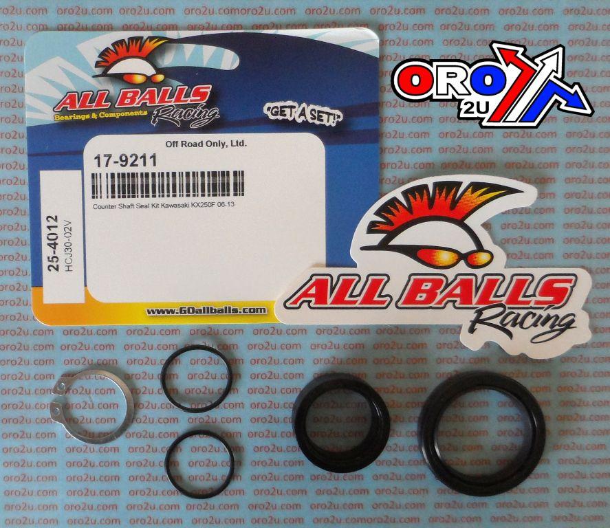 COUNTER SHAFT SEAL KIT KX250F, ALLBALLS 25-4012 KAWASAKI thumbnail 2