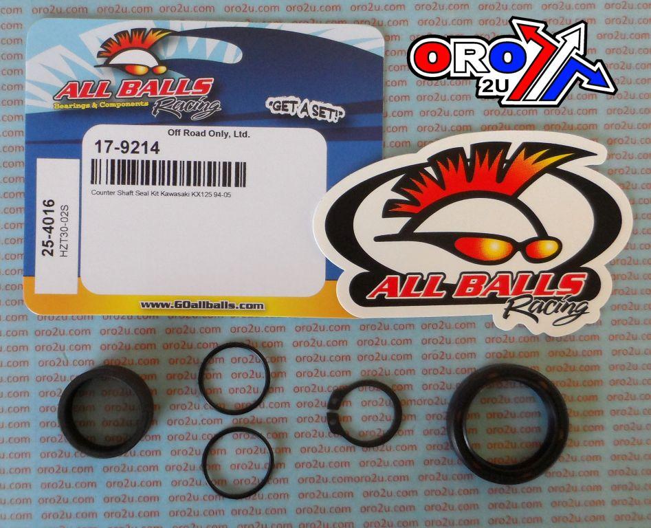 COUNTER SHAFT SEAL KIT KX125, ALLBALLS 25-4016 KAWASAKI thumbnail 2