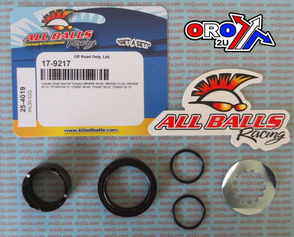 COUNTER SHAFT SEAL KIT YFZ450, ALLBALLS 25-4019 YAMAHA thumbnail 2