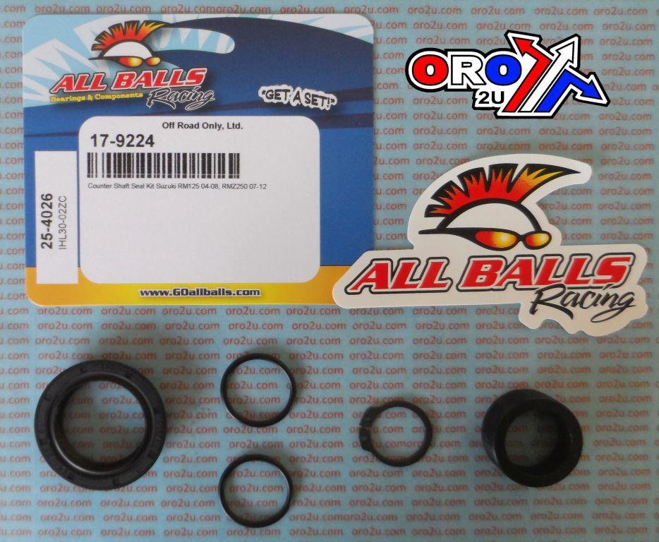 COUNTER SHAFT SEAL KIT RM125, ALLBALLS 25-4026 SUZUKI RMZ250 thumbnail 2