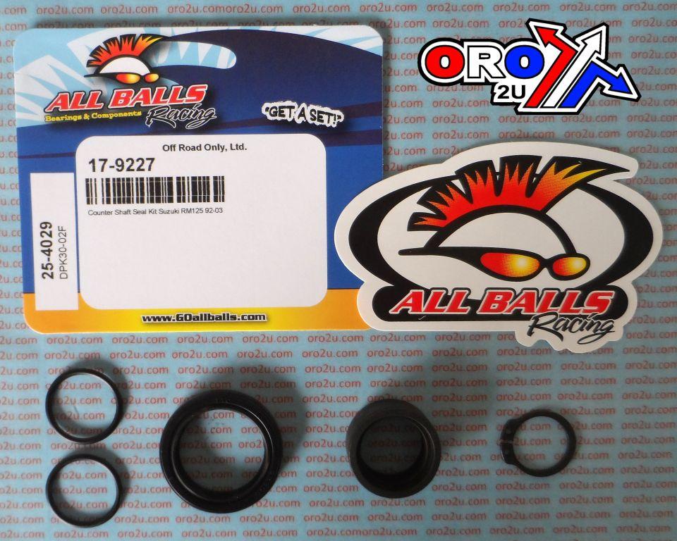 COUNTER SHAFT SEAL KIT RM125, ALLBALLS 25-4029 SUZUKI thumbnail 2