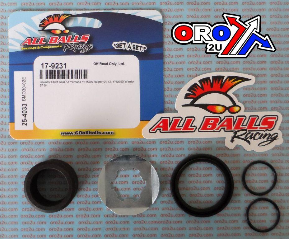 COUNTER SHAFT SEAL KIT YFM350, ALLBALLS 25-4033 YAMAHA thumbnail 2