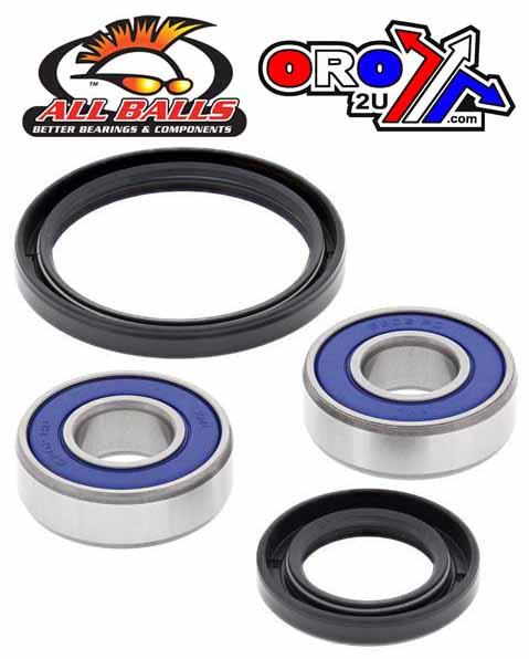 WHEEL BEARING KIT FRONT 05-12 YAMAHA YBA125 ENTICER, ALLBALLS 25-1696 ROAD thumbnail 2