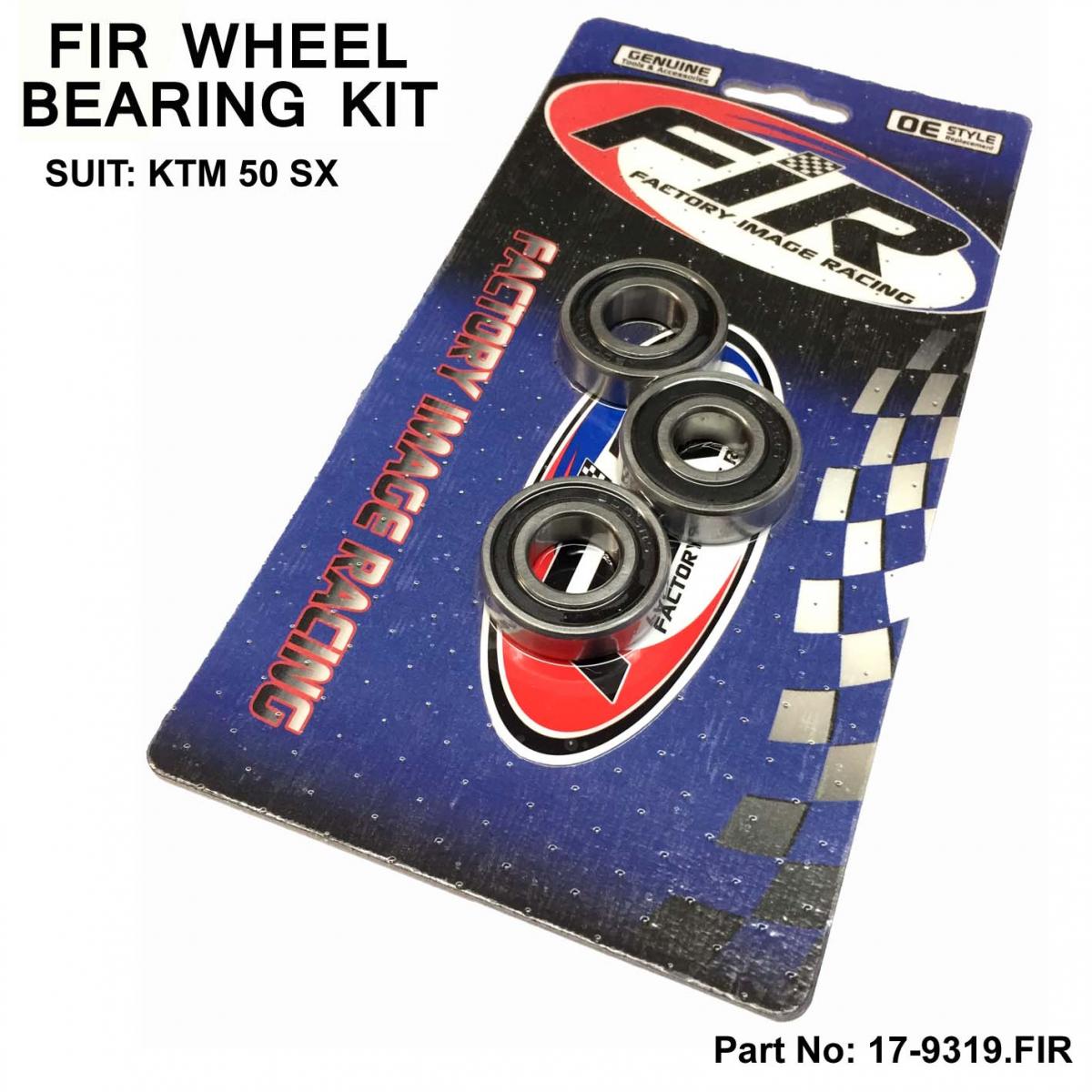 WHEEL BEARING KIT KTM SX50, ALLBALLS 25-1711SX 50 Mini thumbnail 2