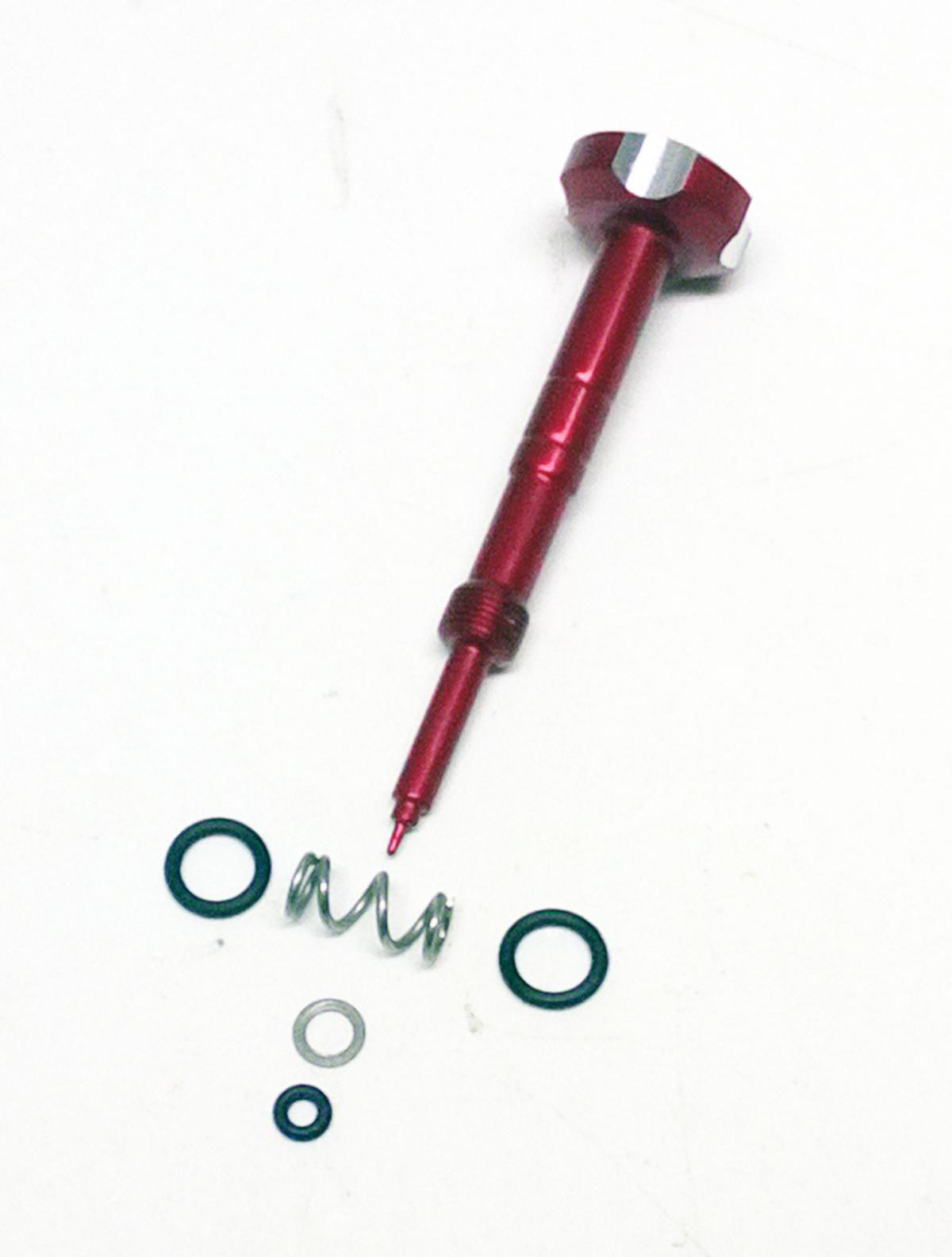 ADJUSTER AIR SCREW KEIHIN FCR, Fuel mixture screw Red, 22-2000R thumbnail 2