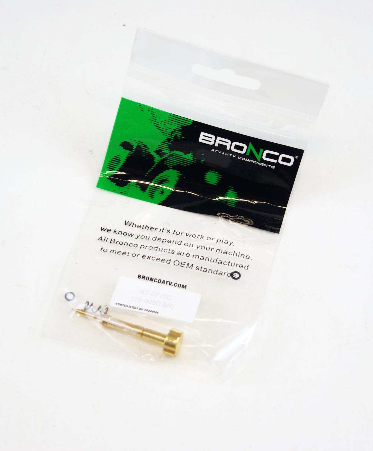 ADJUSTER AIR SCREW YFZ450, Fuel mixture screw BRASS, AT-07700 thumbnail 2