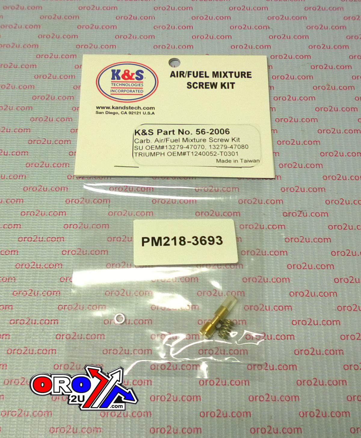 AIR FUEL SCREW KIT SUZUKI GS, 13279-47070, SUZUKI ROAD ATV, KS 56-2006 thumbnail 2