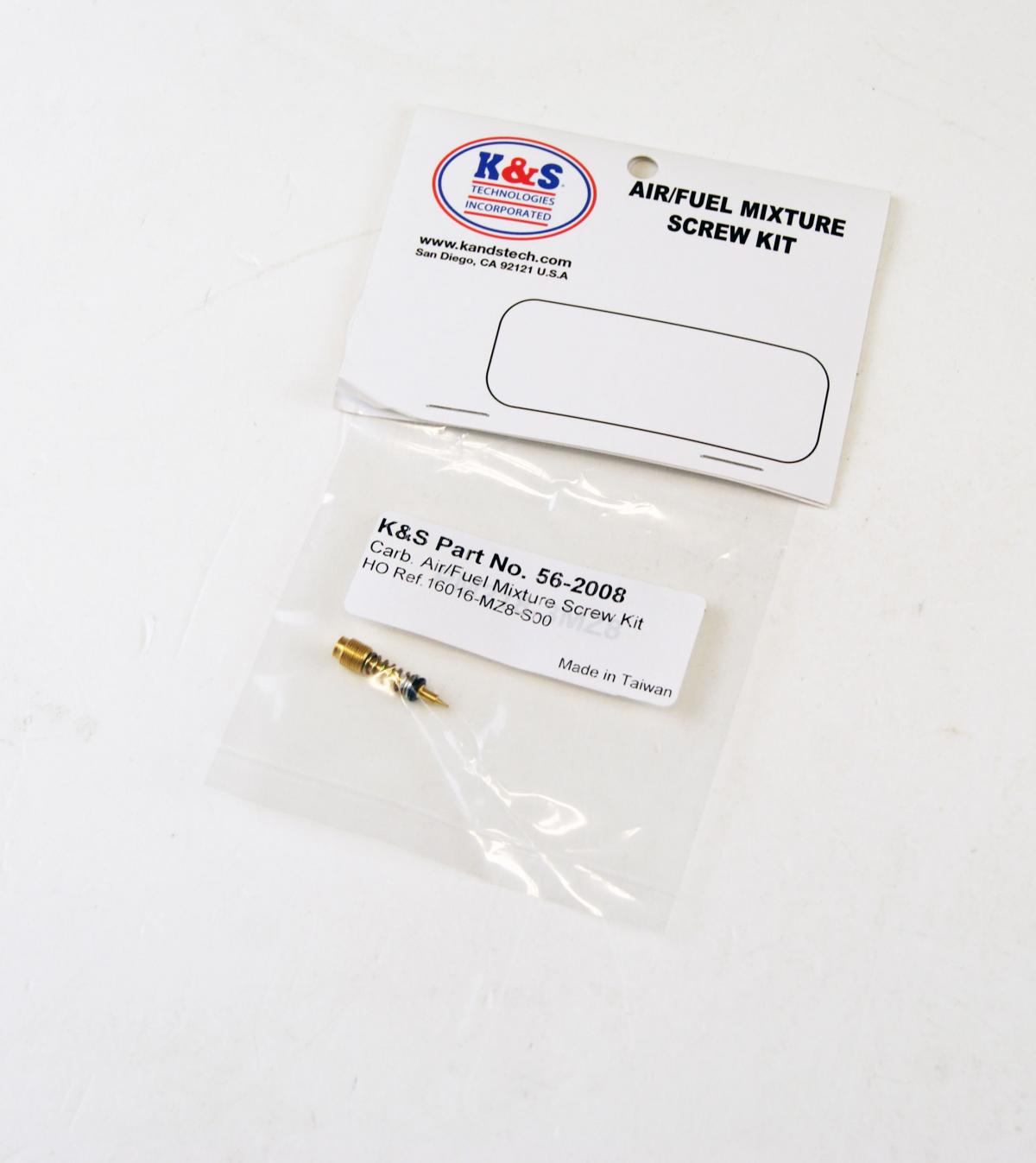 AIR FUEL SCREW KIT HONDA, 16016-MZ8-S00, HONDA, KS 56-2008 thumbnail 3