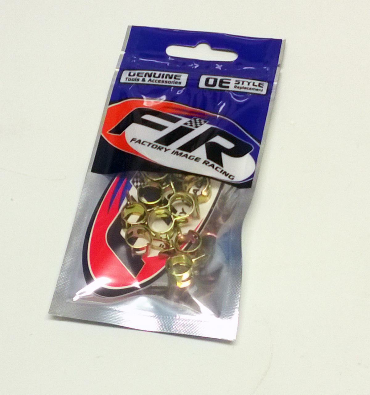 8-10mm STEEL SPRING HOSE CLIPS CLAMPS - PACK OF 10 - SM-07046 thumbnail 3
