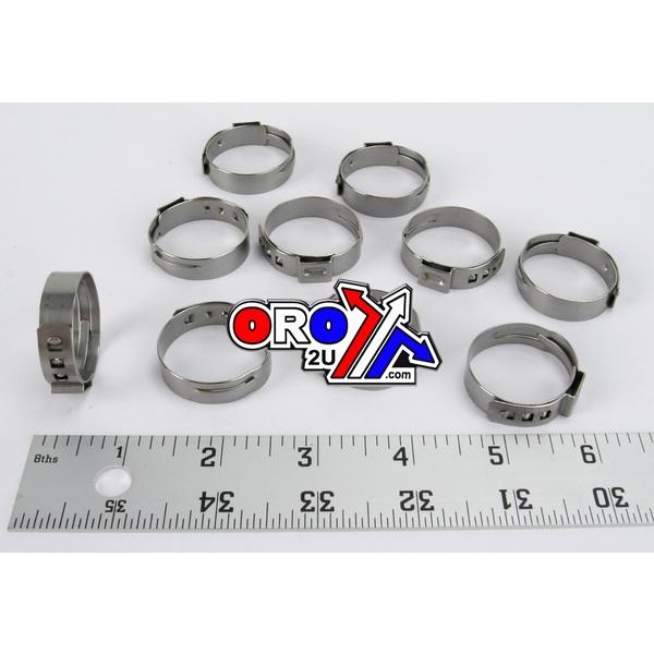 STEPLESS EAR CLAMPS 26.9-30.1mm 9mm WIDE MOTION PRO 11-0069 thumbnail 2