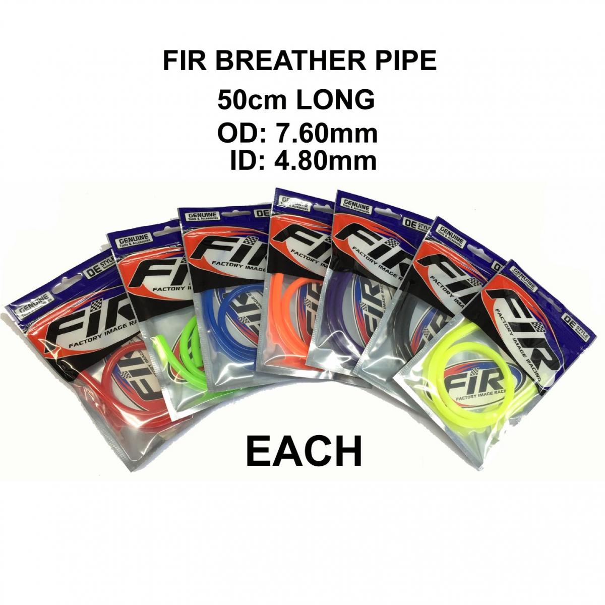 FUEL PIPE BREATHER LINE 5mm ORANGE 50cm LENGTH thumbnail 3