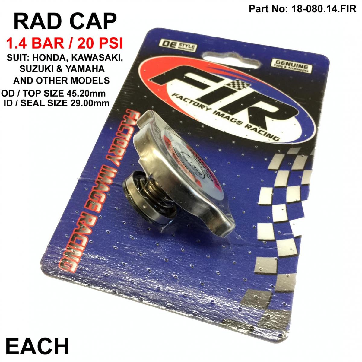 RADIATOR CAP 1.4 [20psi] JAP. thumbnail 6