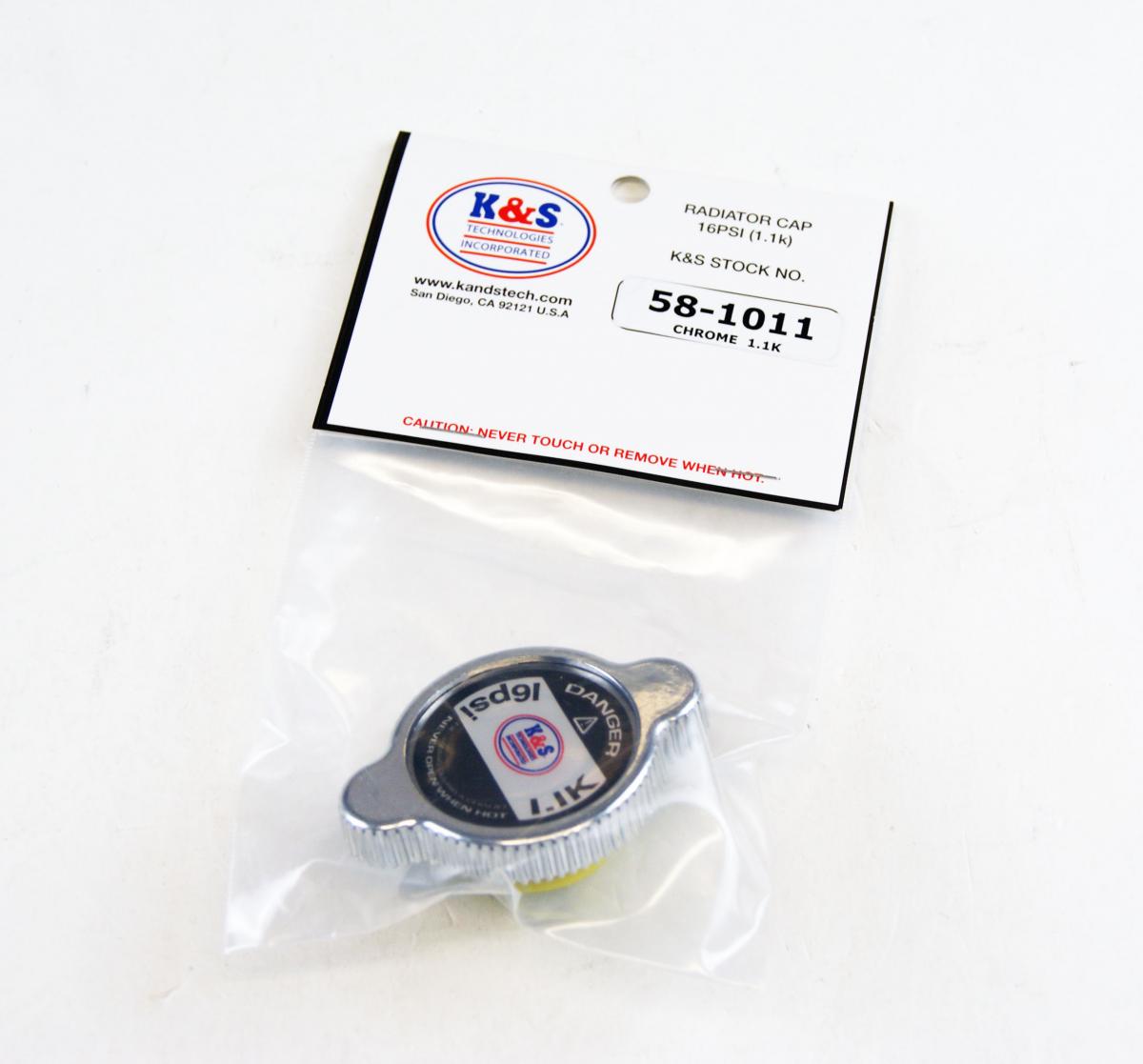RADIATOR CAP 1:1 (16 psi) CHR 58-1011 thumbnail 3