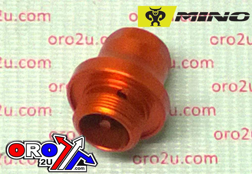 FLOAT BOWL NUT LARGE KEIHIN, MINO 22-1004 ORANGE image 1