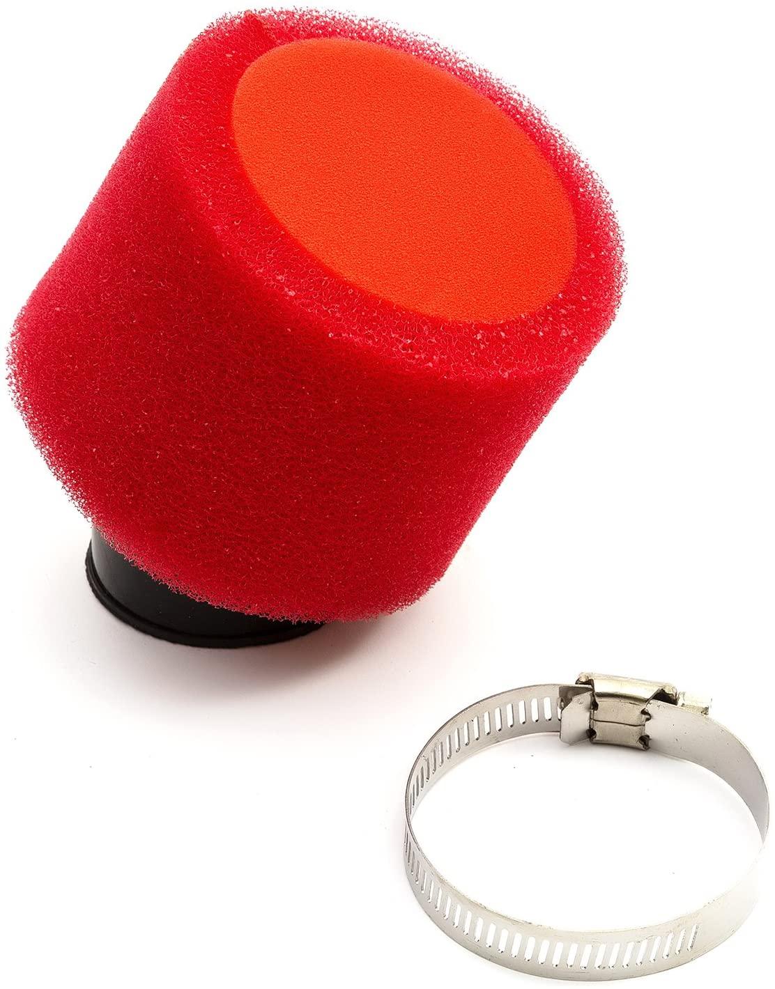 UNIVERSAL AIR FILTER ANGLED MOUNT 44-48mm image 1
