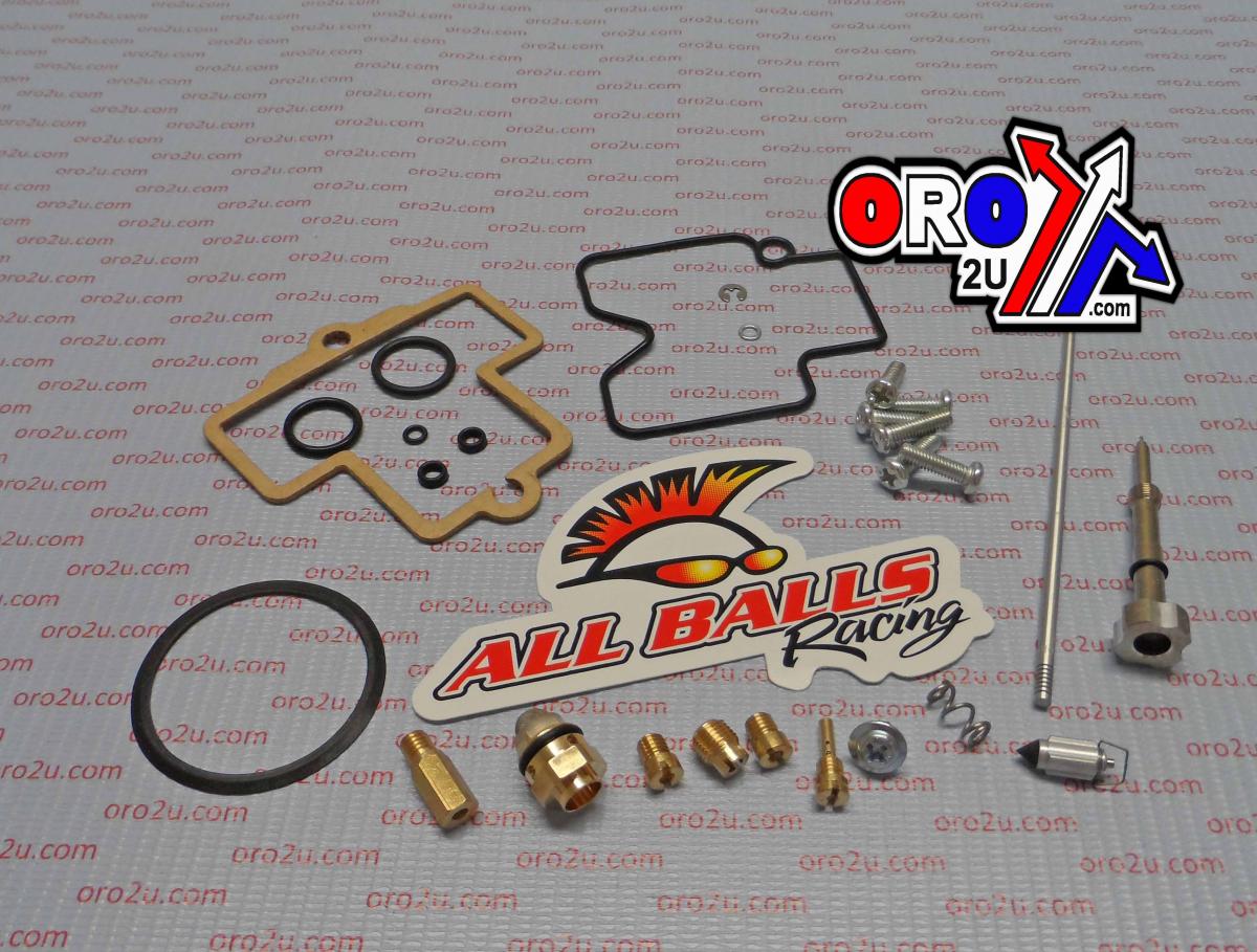 CARBURETOR REBUILD KIT 98-99 YAM YZ400F, ALLBALLS 26-1443 DIRT thumbnail 2