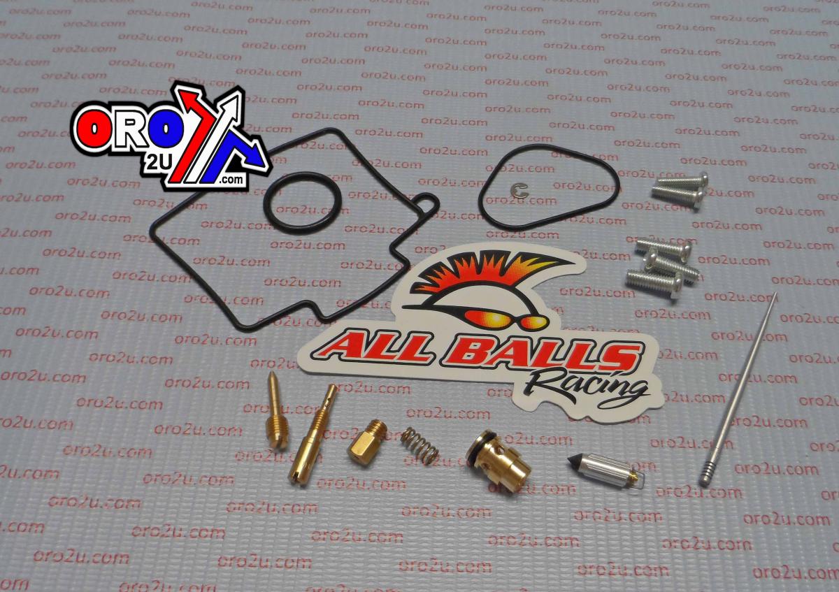 CARBURETOR REBUILD KIT 12-22 YAM YZ125/X, ALLBALLS 26-1145 DIRT thumbnail 2