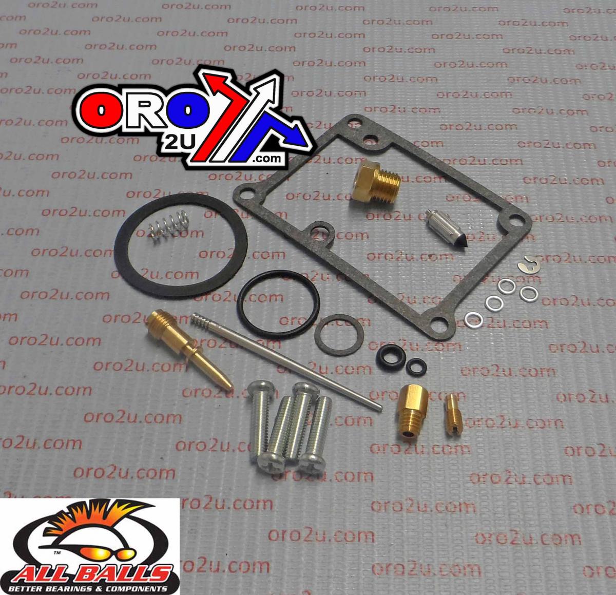 CARBURETOR REBUILD KIT 93-95 YAM YZ80, ALLBALLS 26-1308 DIRT thumbnail 2