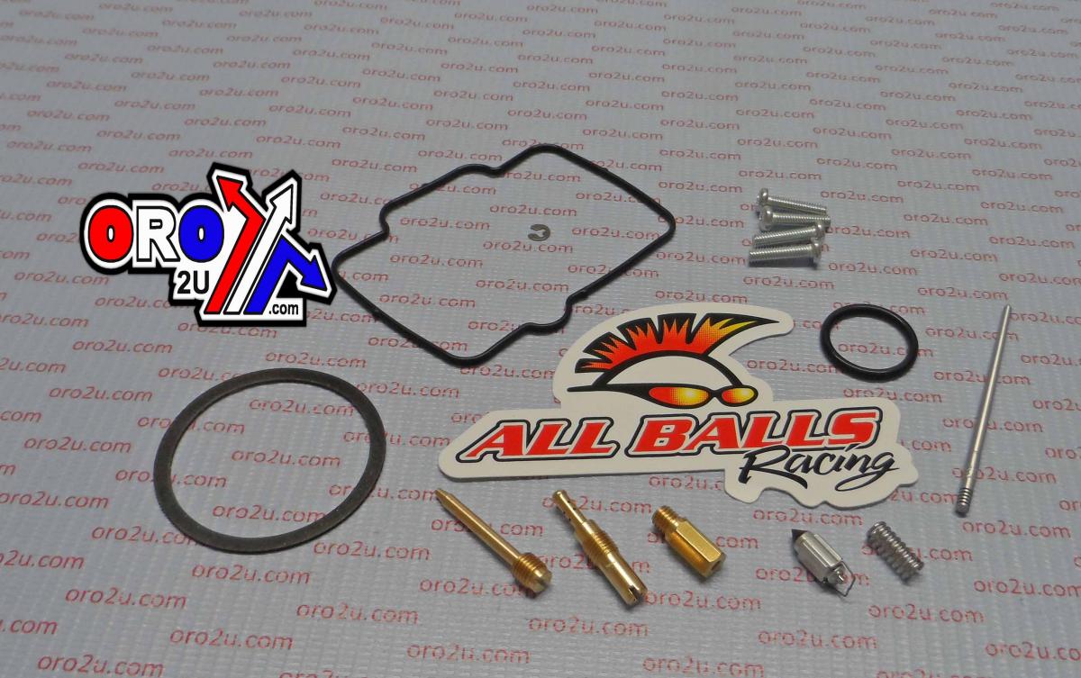 CARBURETOR REBUILD KIT 95-06 KDX200, ALLBALLS 26-1412 DIRT thumbnail 2