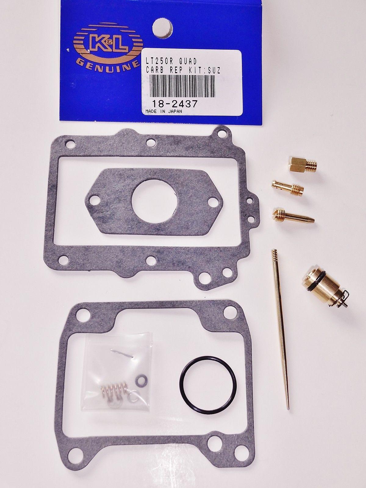 CARBURETOR REPAIR KIT SUZUKI K&L 18-2437 thumbnail 2