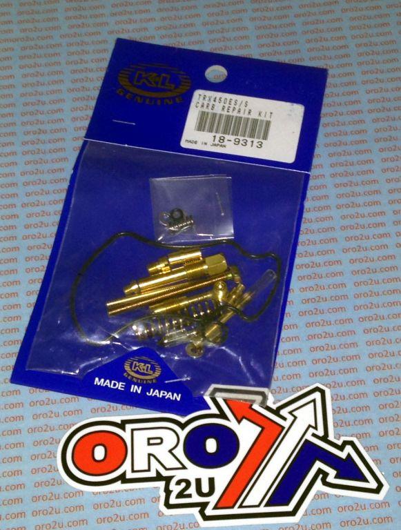 CARBURETOR REPAIR KIT TRX450FM KL18-9313 thumbnail 2